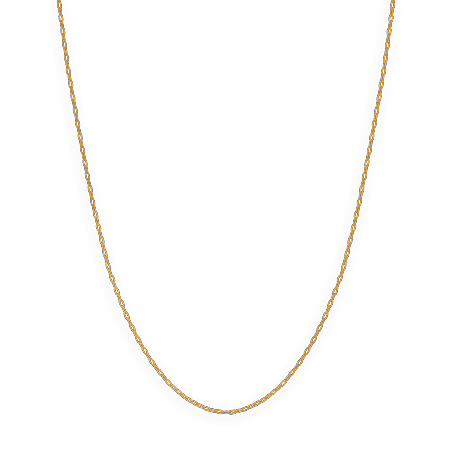 Collier chaîne or maille forçat miroir